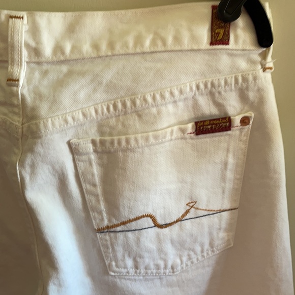 White boot cut jeans - Picture 3 of 11